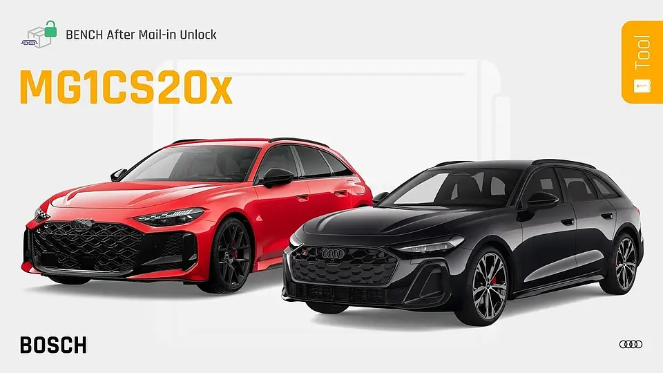 Bosch MG1CS202 & MG1CS203 Tuning für Audi