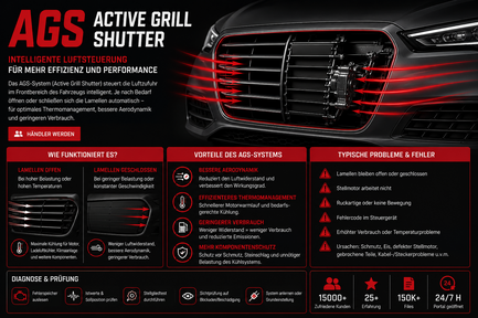AGS Active Grill Shutter: Funktion, Vorteile und typische Fehler