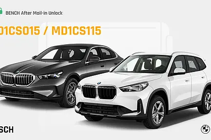Bosch MD1CS015 & MD1CS115 jetzt im Bench-Modus – Neue Möglichkeiten für BMW Mild-Hybrid Diesel