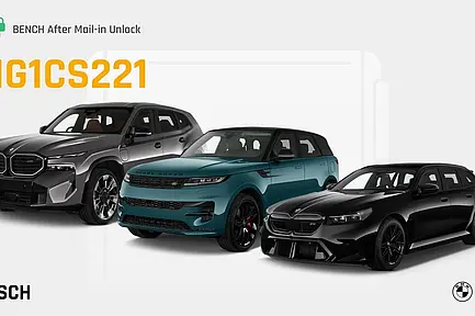 Bosch MG1CS221 jetzt im Bench-Modus – Unterstützung für BMW M und Land Rover V8