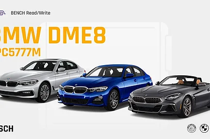 BMW Bosch MD1CP002, MD1CS001 & MG1CS003 – jetzt direkt im Bench-Modus programmierbar